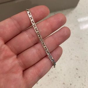 Sterling Silver Mariner Link Bracelet